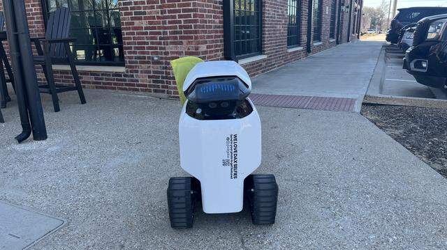 Burleson has become the first city in Texas to participate in a program that uses robots to improve the accessibility of city sidewalks.